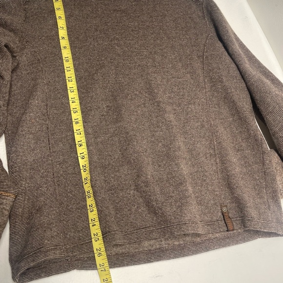 Prana men’s sweatshirt size LR brown 53%wool - Picture 5 of 8
